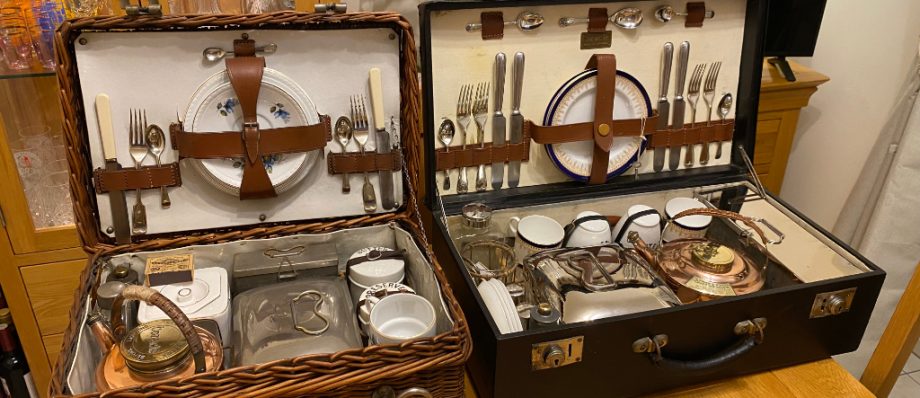 Antique Picnics Baskets