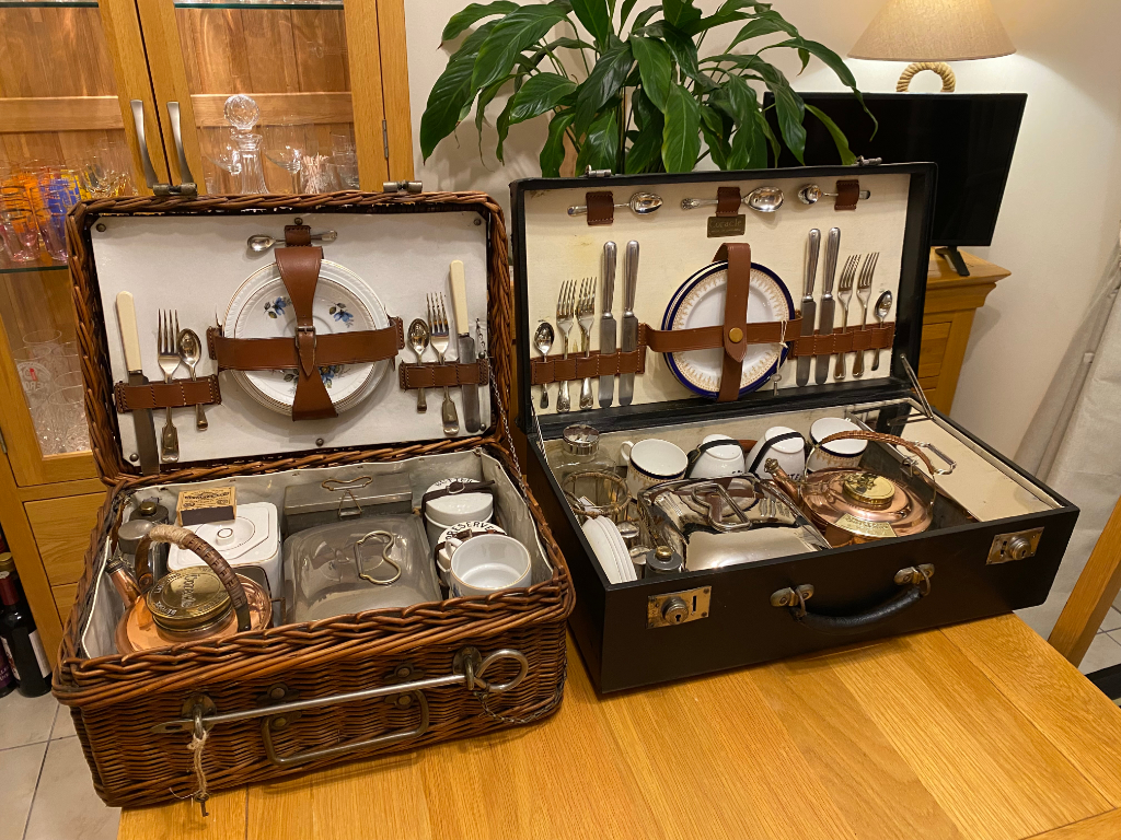 Antique Picnics Baskets